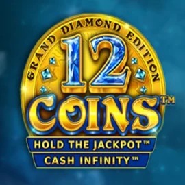 12 Coins Grand Diamond Edition online game logo by Wazdan on spellwins.com.pl