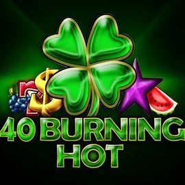 40 Burning Hot logo by Amusnet Interactive at Spellwin Casino40 Burning Hot