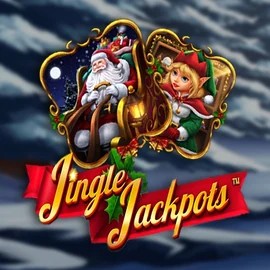 Jingle Jackpots by Dragon Gaming, showcased at spellwins.com.pl – game logo