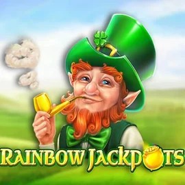 Rainbow Jackpots slot visual from Red Tiger Gaming available on spellwins.com.pl
