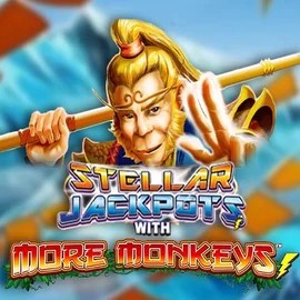 Try Stellar Jackpots with More Monkeys slot by Lightning Box Game on spellwins.com.pl – logo image