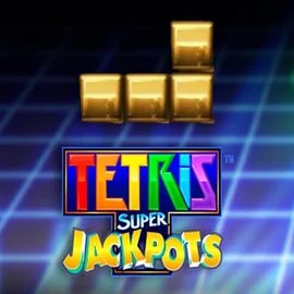 Tetris Super Jackpots slot logo by WMS at Spellwin Casino